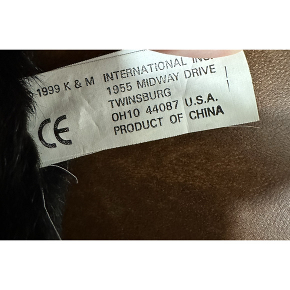 K&M International Wild Republic Black Hanging Monkey 17" Retired 1999‎ Plush Toy - Picture 5 of 6